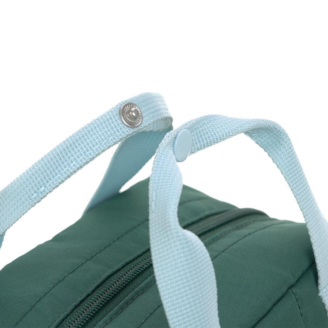 Lassig Mini Square Backpack - Dark Green/Light Blue - Little Gang Lemon - Image 5