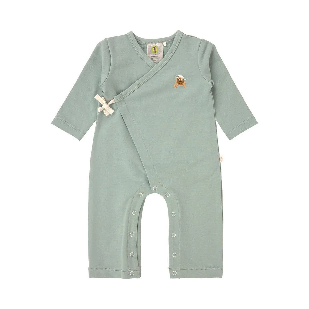 Lassig Romper GOTS - Granite Green