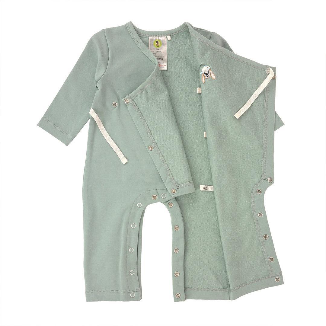 Lassig Romper GOTS - Granite Green - Image 7
