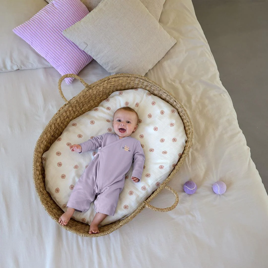 Lassig Romper GOTS - Pastel Lilac - Image 3