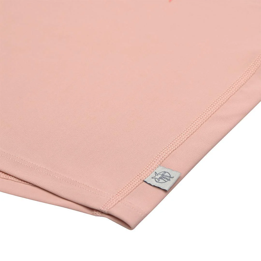 Lassig Short Sleeve Rashguard - Peach - Make Waves - Image 2