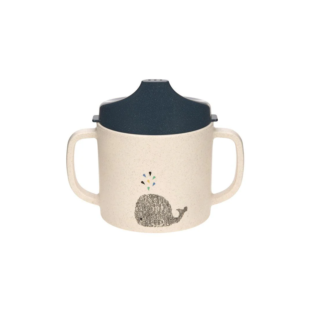 Lassig Sippy Cup Cellulose - Little Water - Whale