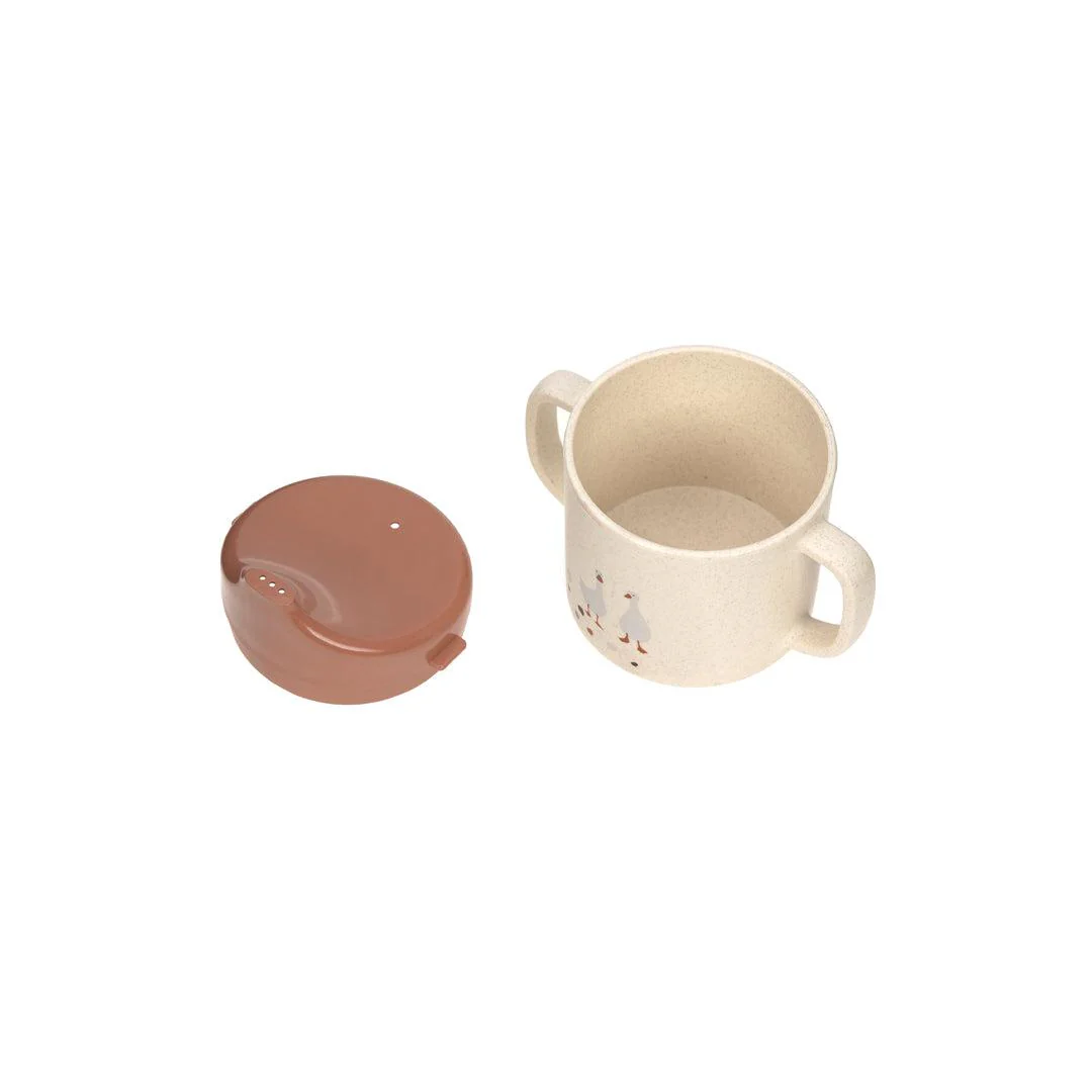Lassig Sippy Cup - Nature - Tiny Farmer Sheep/Goose - Image 3