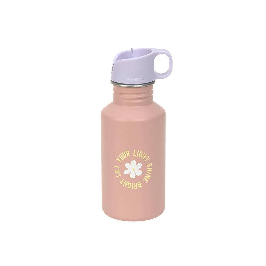 Lassig Stainless Steel Bottle - Flower