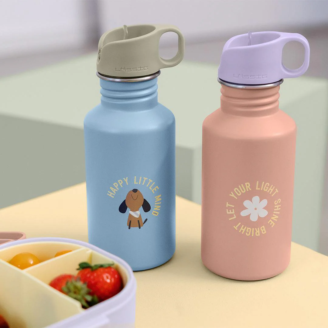 Lassig Stainless Steel Bottle - Flower - Image 3