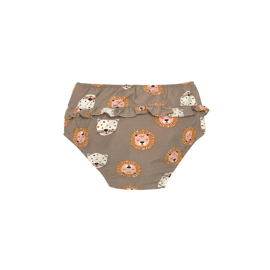 Lassig Swim Diaper - Choco - Wild Cats - Image 2