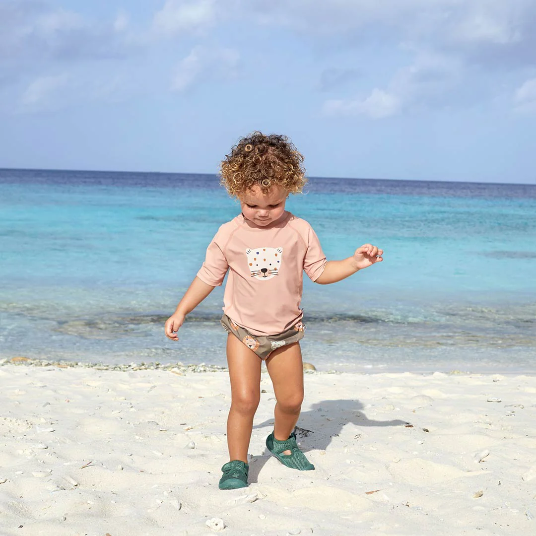 Lassig Swim Diaper - Choco - Wild Cats - Image 5