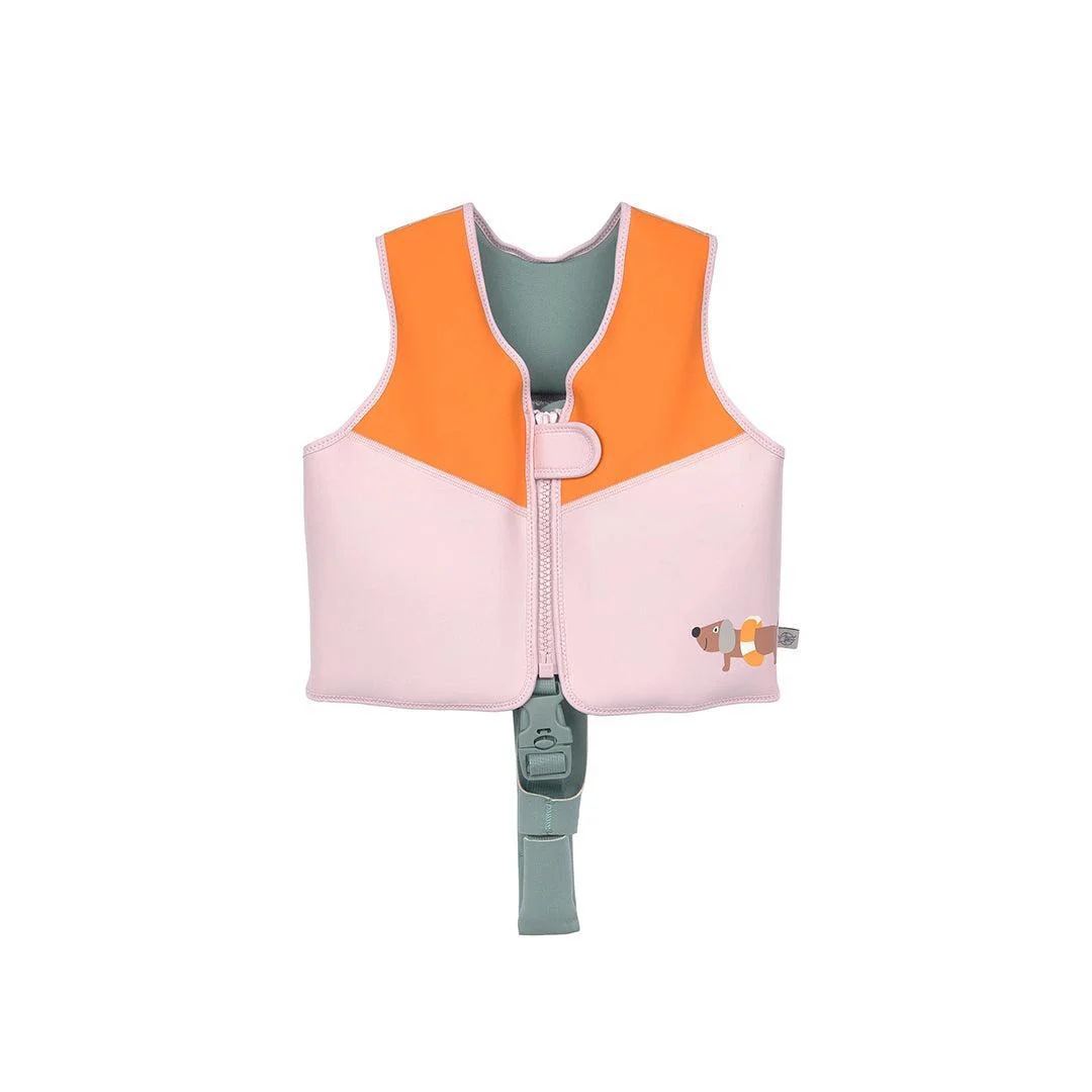 Lassig Swim Vest - Pink/Orange