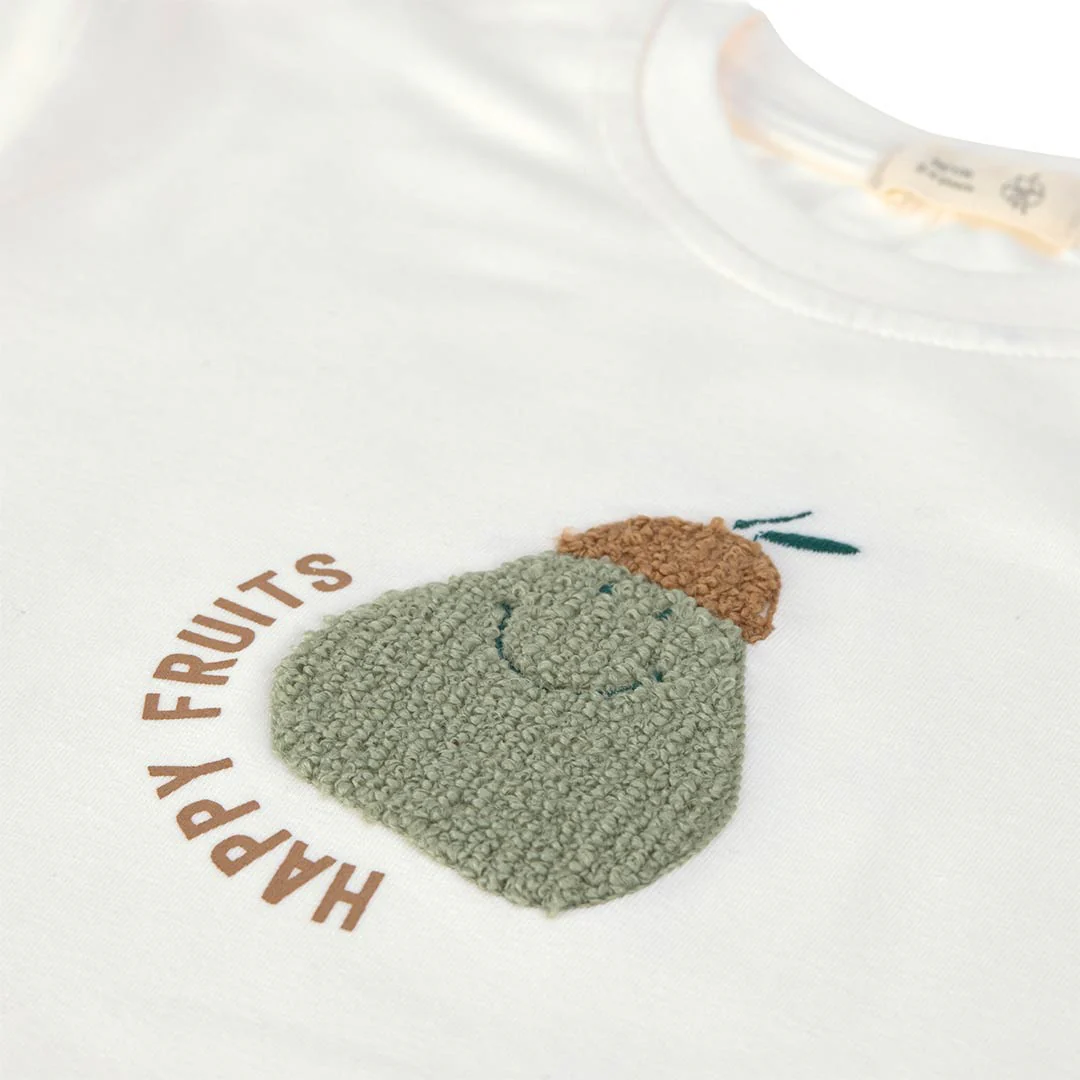Lassig T-Shirt Jersey GOTS - Pear Milky - Image 2