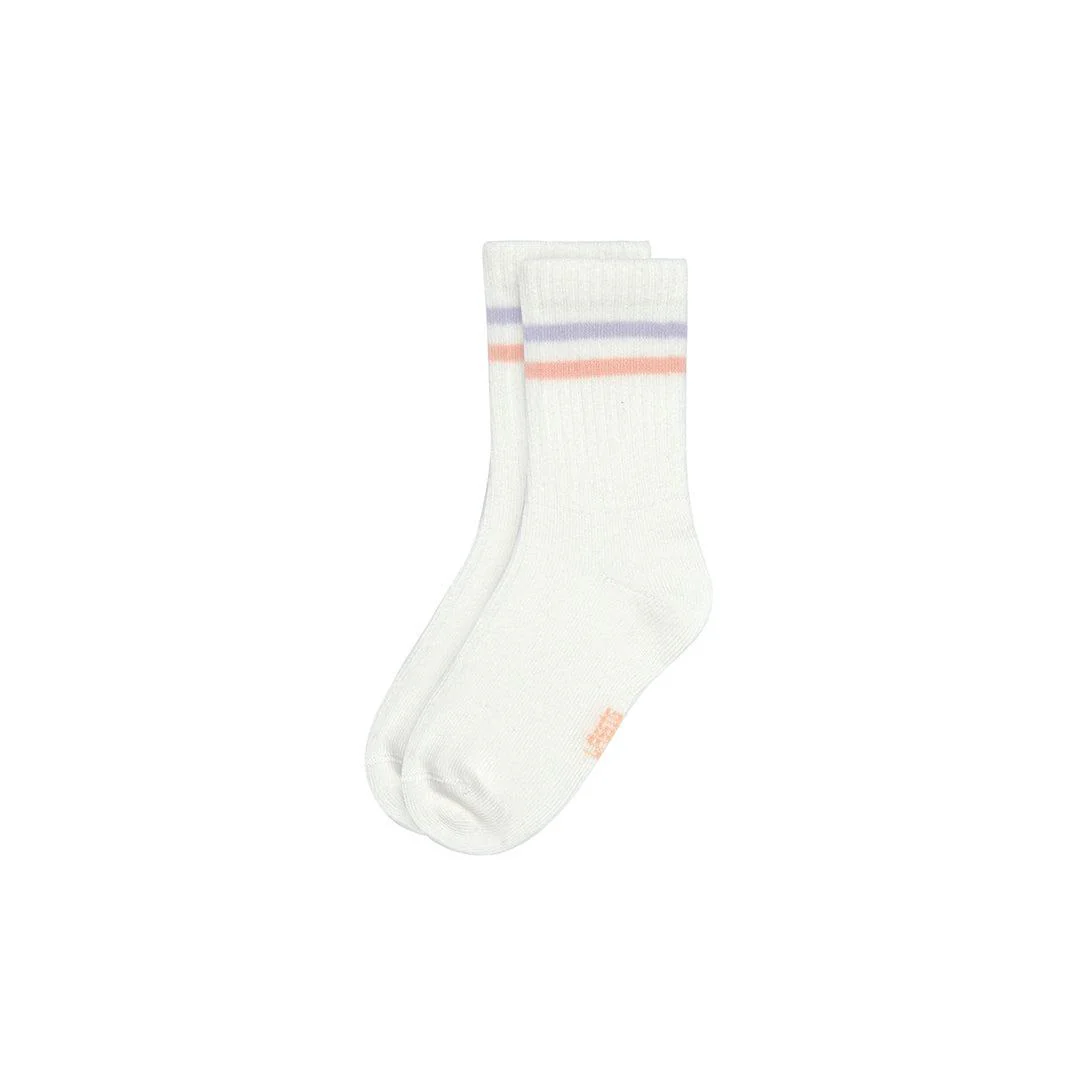 Lassig Tennis Socks - 3 Pack - White - Cherry - Image 4