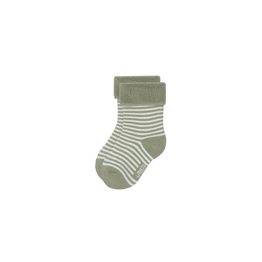 Lassig Terry Socks - 3 Pack - Light Khaki - Pear - Image 4