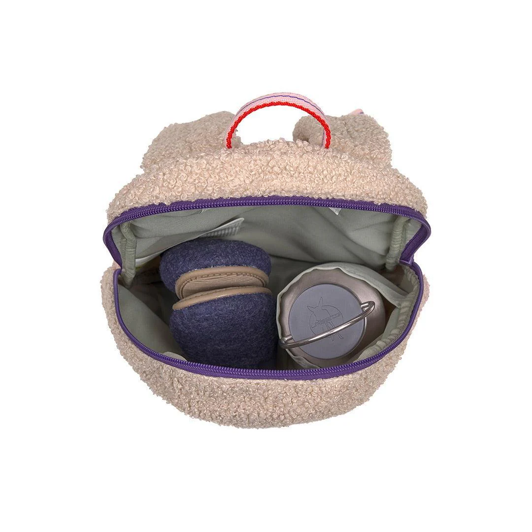 Lassig Tiny Backpack Tiny Team - Cat - Beige - Image 5