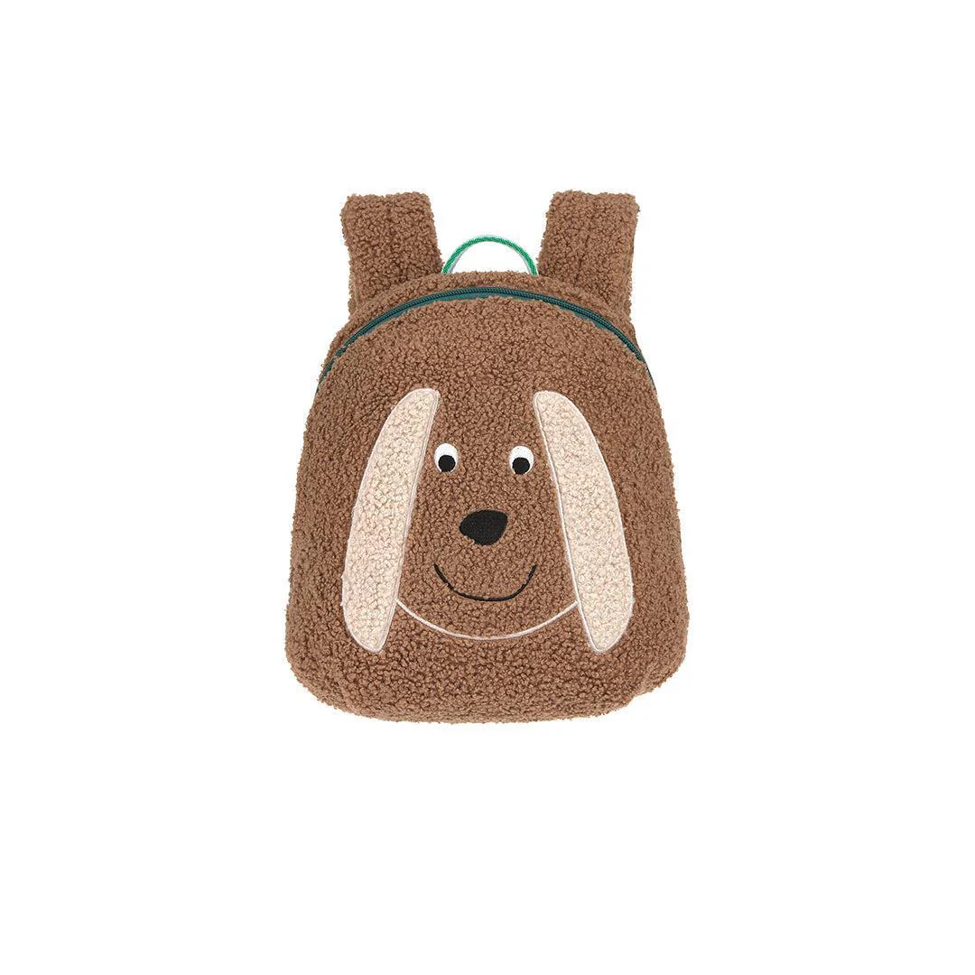 Lassig Tiny Backpack Tiny Team - Dog - Brown