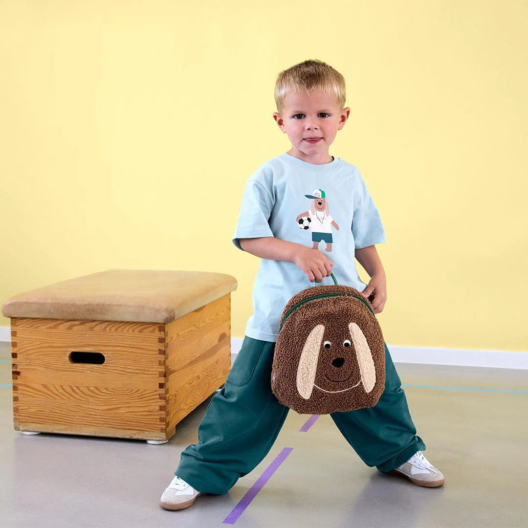 Lassig Tiny Backpack Tiny Team - Dog - Brown - Image 4