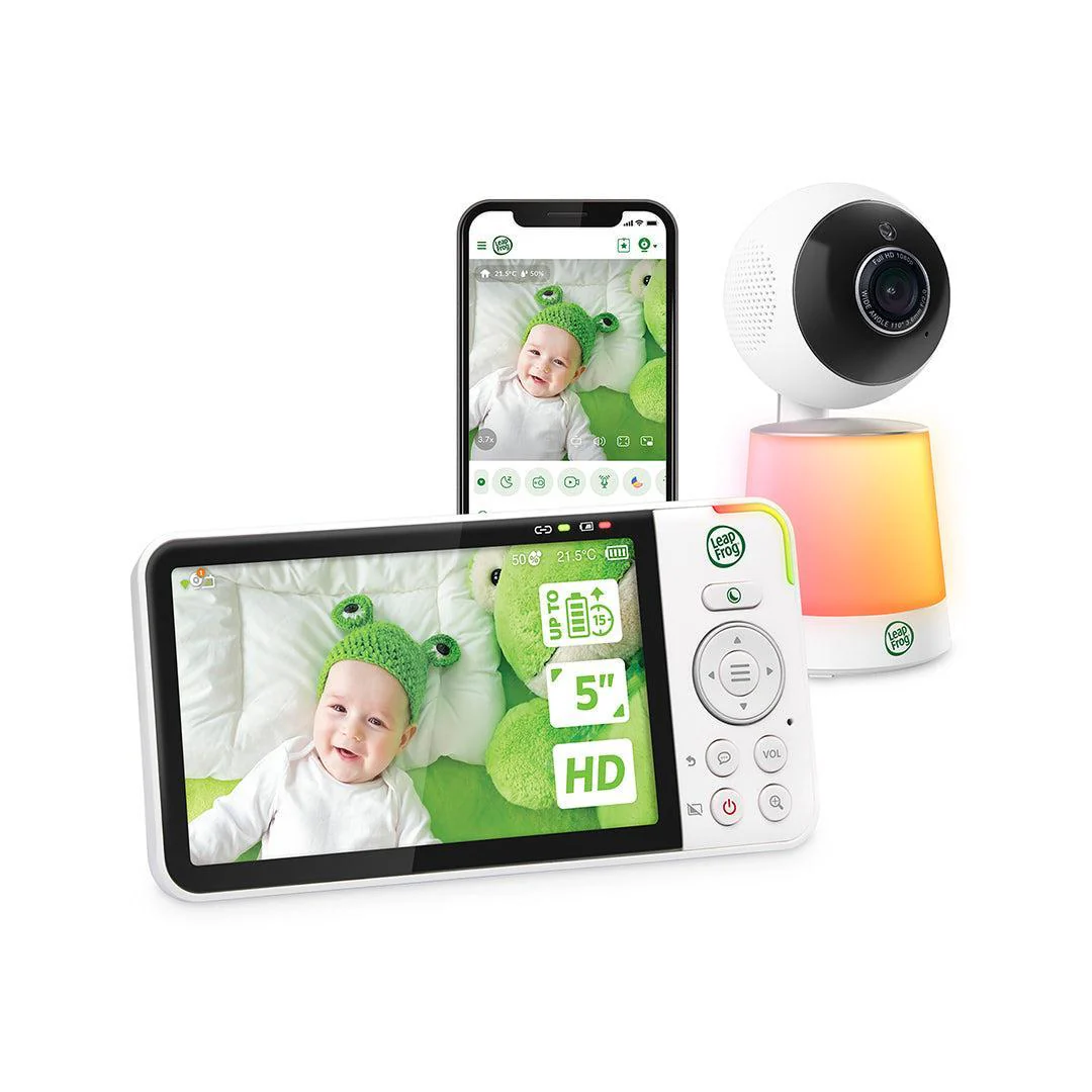 LeapFrog LF4915HD 5" Wi-Fi Pan & Tilt Monitor - White