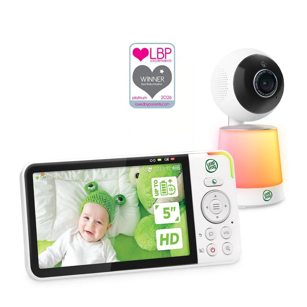 LeapFrog LF4915HD 5" Wi-Fi Pan & Tilt Monitor - White - Image 3