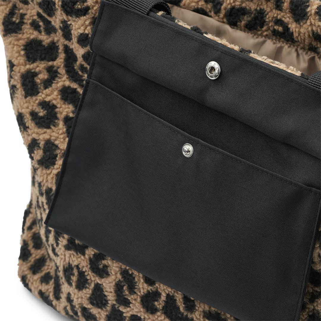 Liewood Aida Pile Totebag - Mega Leo - Oat Mix - Image 2
