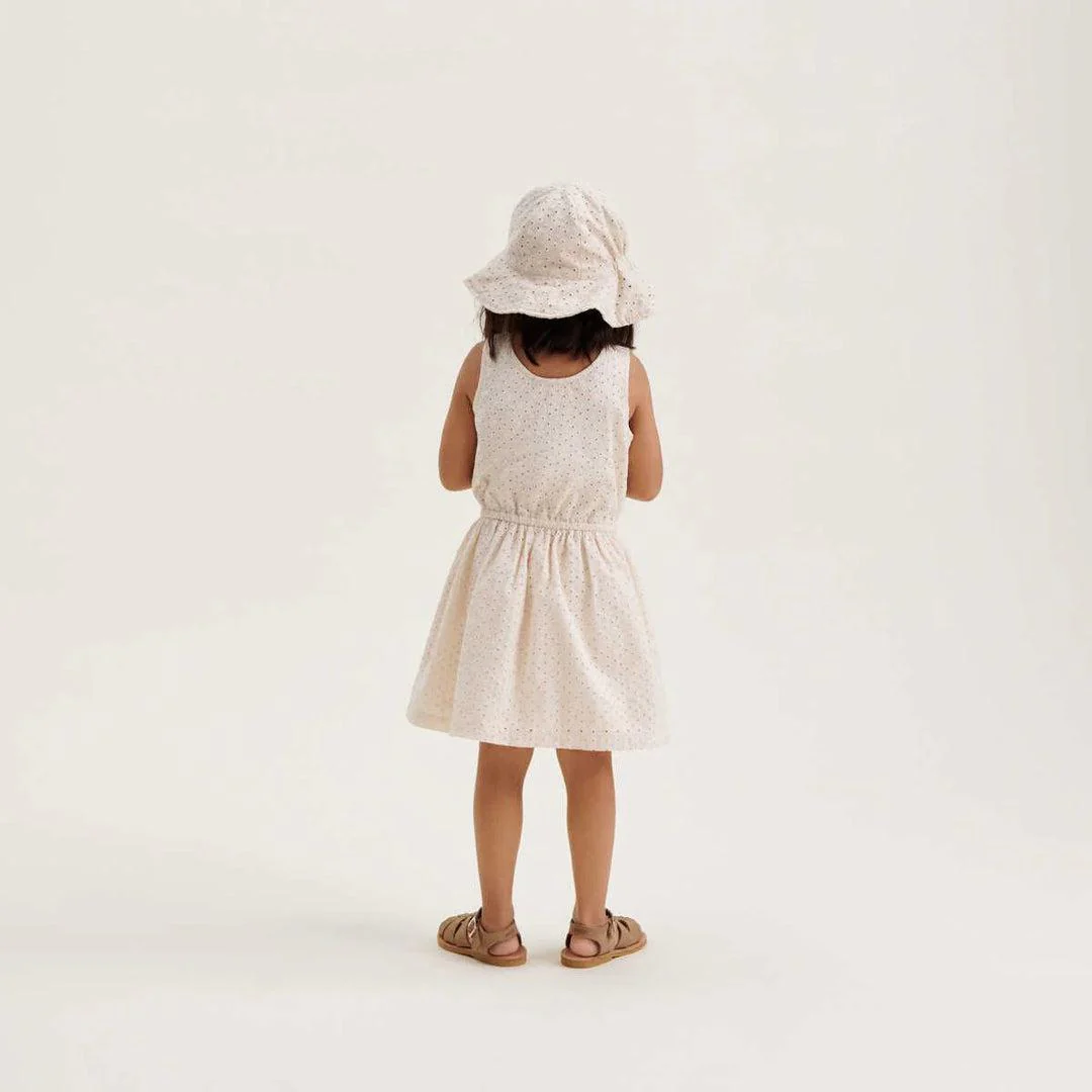 Liewood Amelia Anglaise Sun Hat - Sandy - Image 3