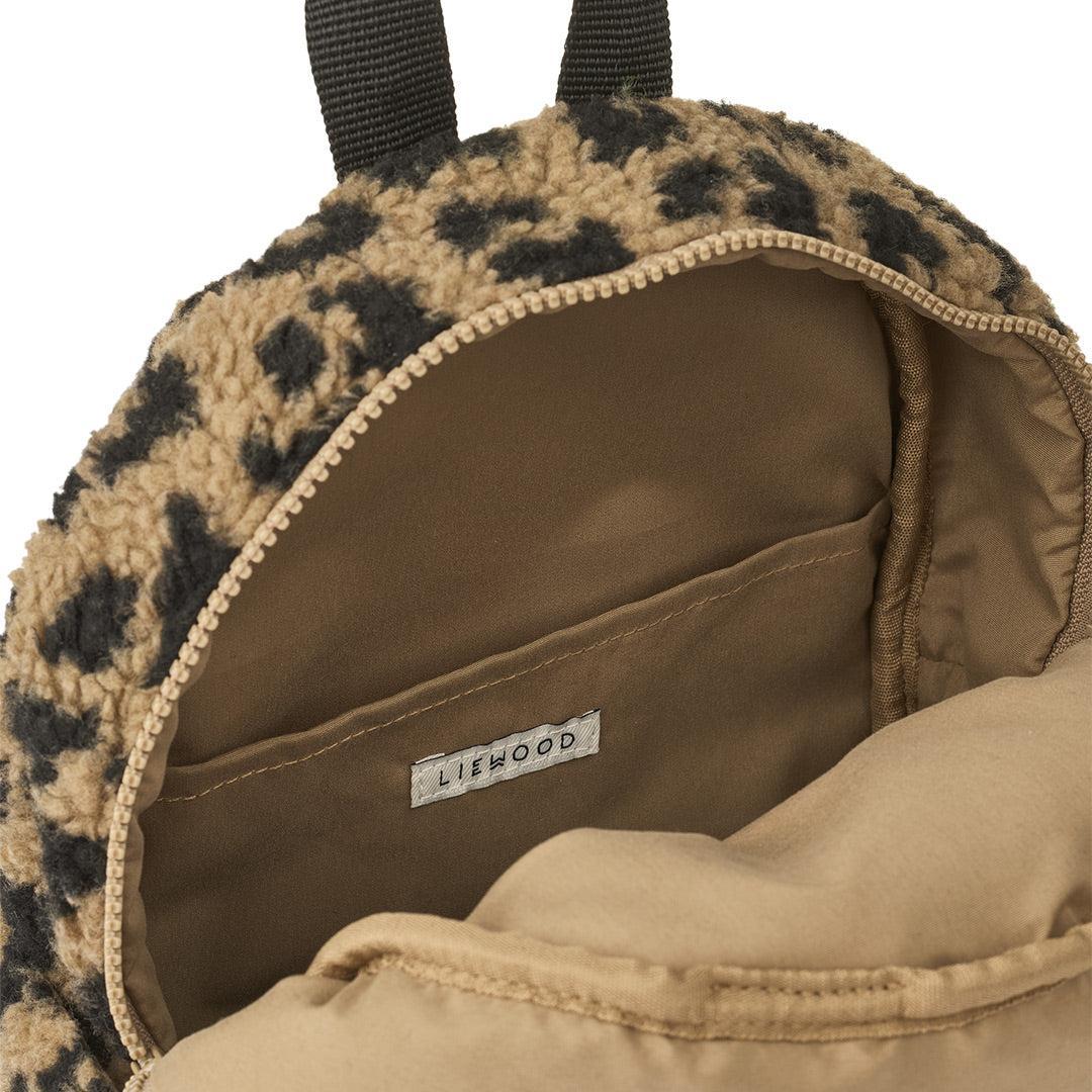 Liewood Andreas Pile Bear Backpack  - Mega Leo / Oat Mix - Image 4