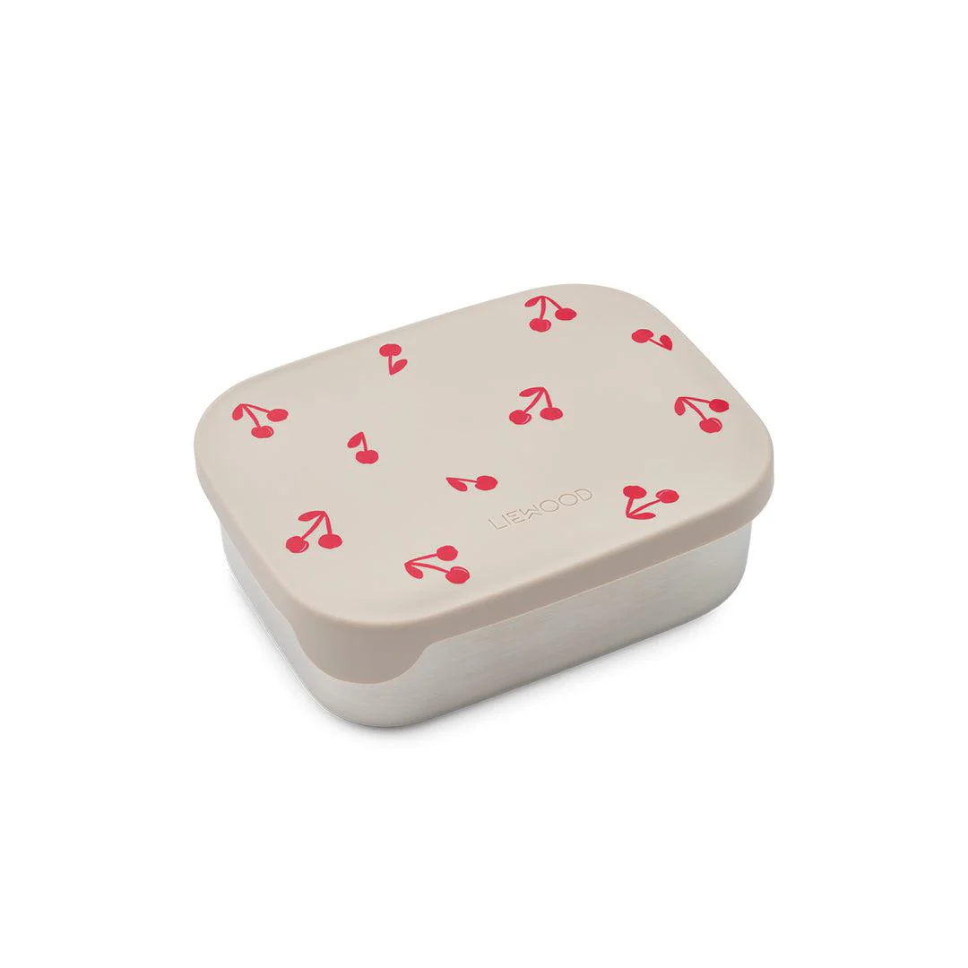 Liewood Arthur Printed Lunchbox - Cherries / Sandy