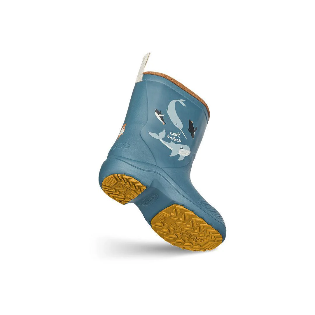 Liewood Aston Rainboot Wellies - Arctic / Ocean View - Image 2