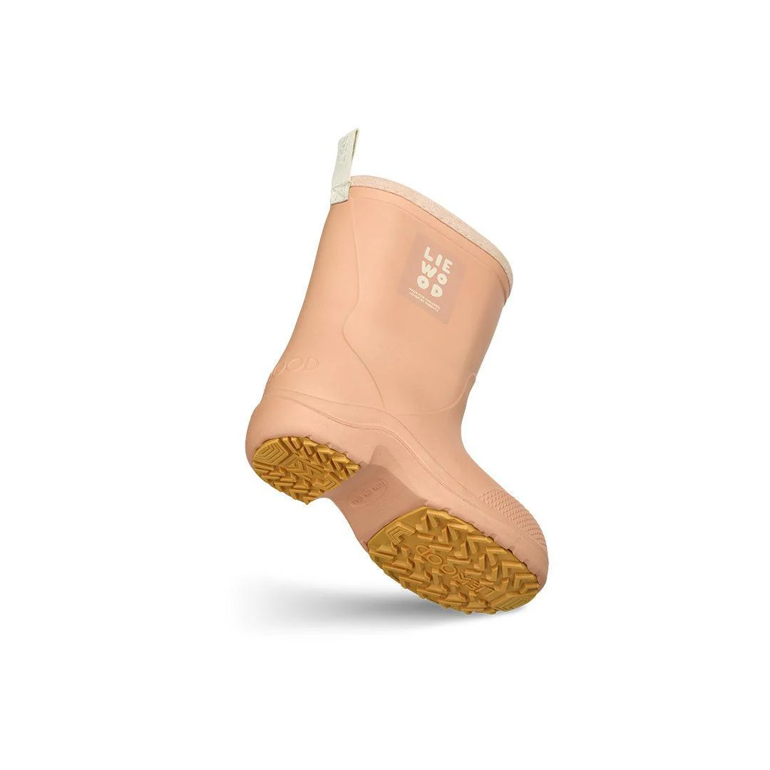 Liewood Aston Rainboot Wellies - Tuscany Rose / Pale Tuscany - Image 3