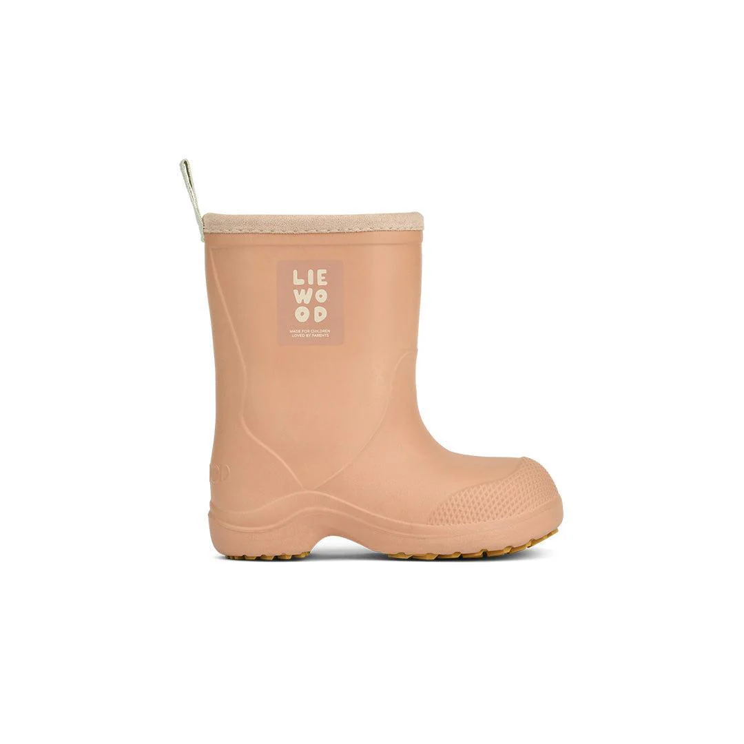 Liewood Aston Rainboot Wellies - Tuscany Rose / Pale Tuscany - Image 5