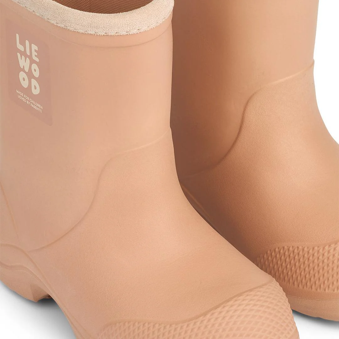 Liewood Aston Rainboot Wellies - Tuscany Rose / Pale Tuscany - Image 6