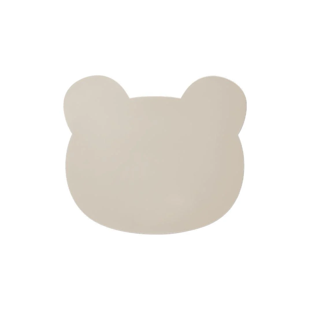 Liewood Aura Bear Placemat - Sandy
