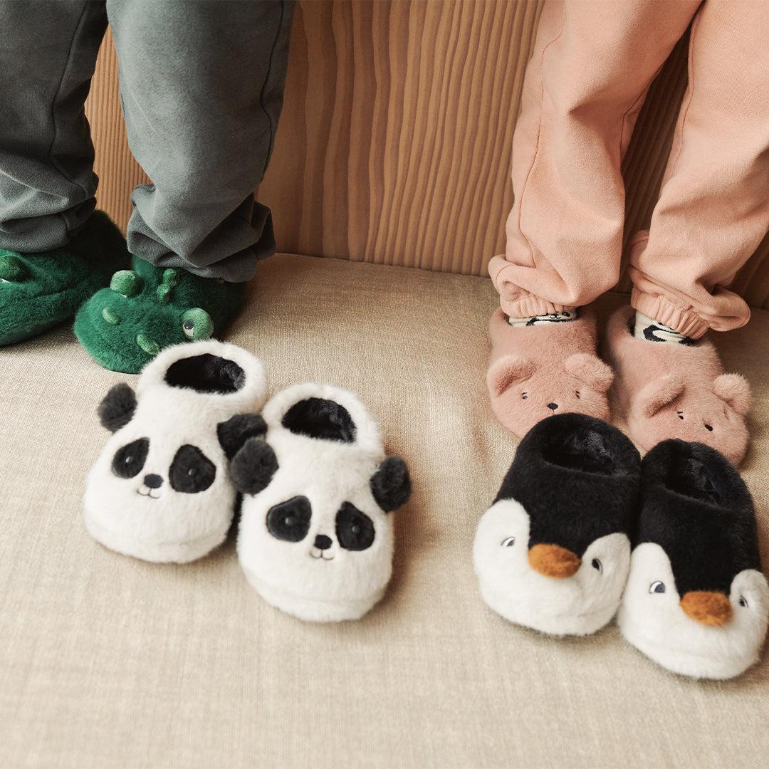 Liewood Aviaja Bear Slippers - Pale Tuscany - Image 2