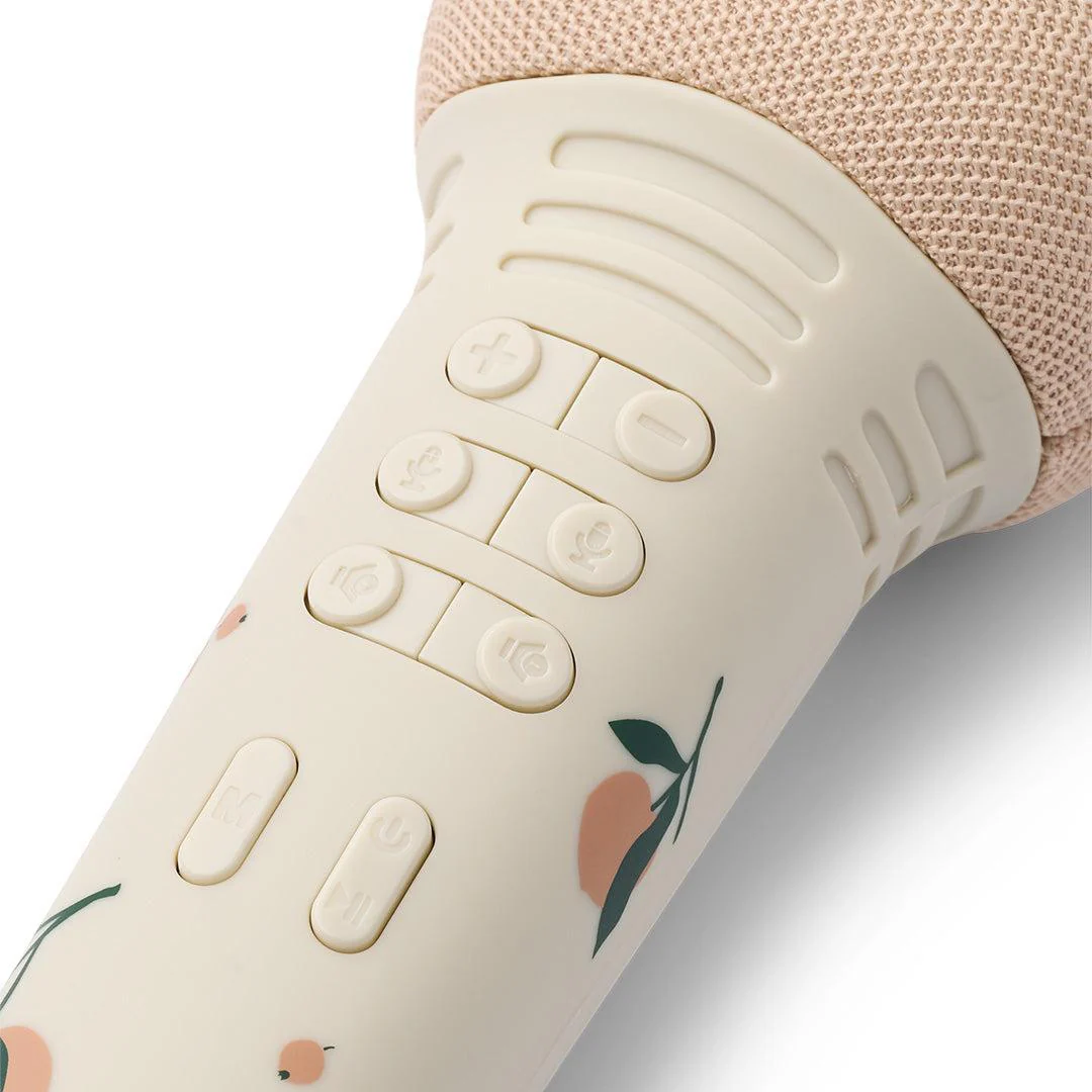 Liewood Beinta Karaoke Microphone - Peach / Sea Shell - Image 3