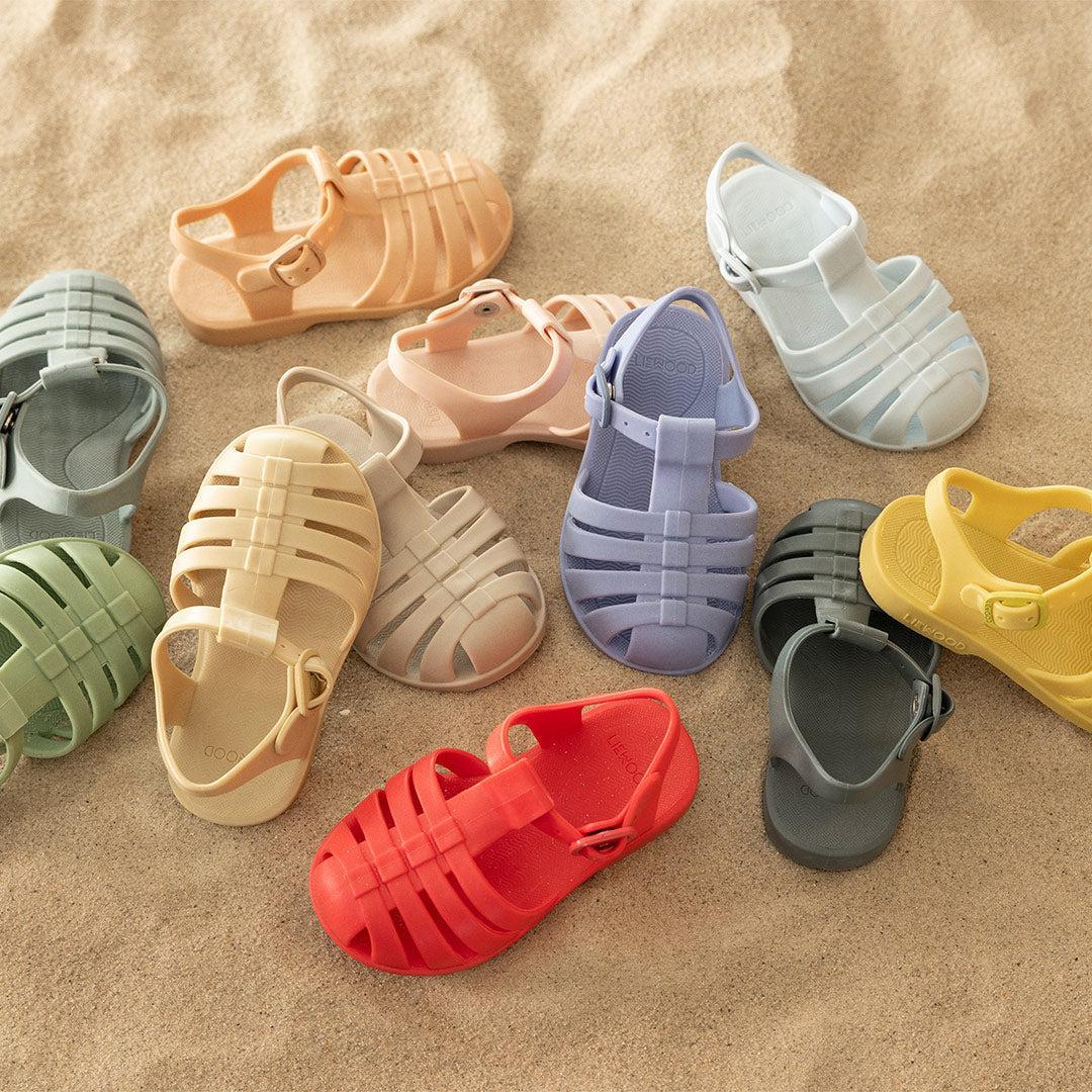 Liewood Bre Jelly Shoes Sandals - Whale Blue - Image 2
