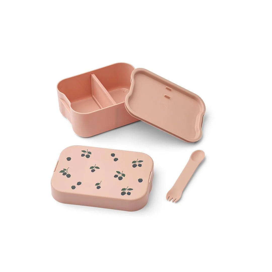Liewood Chelsey Printed Lunchbox & Bottle Set - Berry Pale Tuscany - Image 3