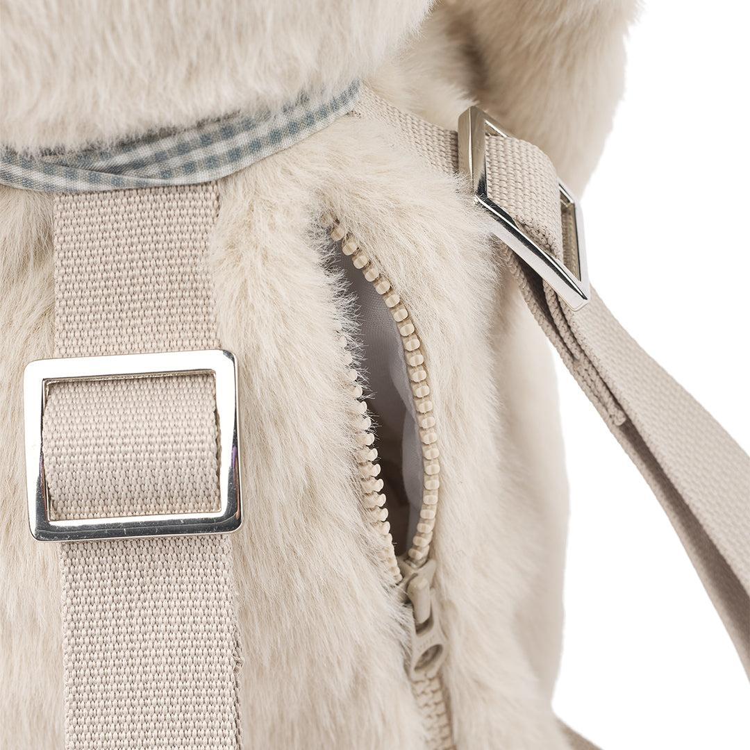 Liewood Dayana Plush Rabbit Backpack  - Mist - Image 3