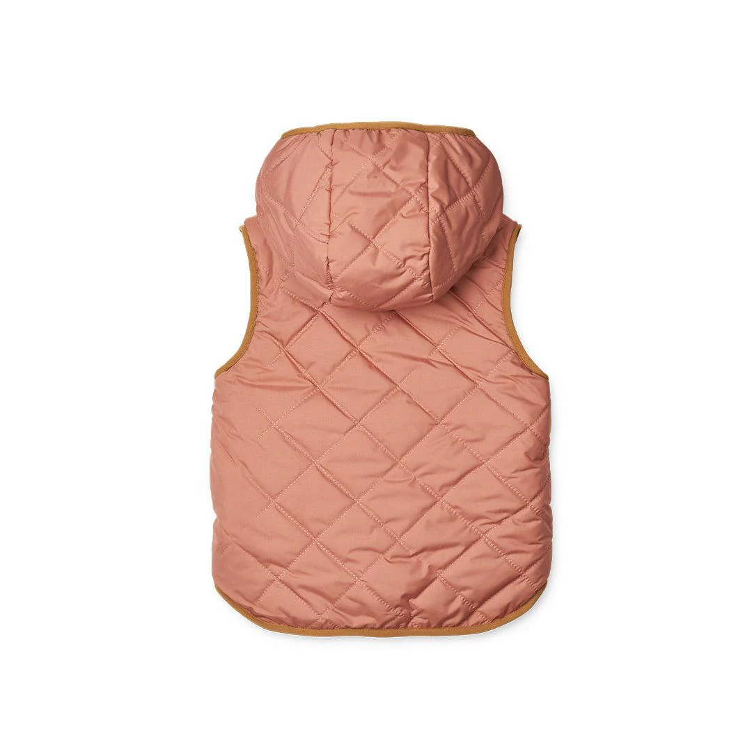 Liewood Diana Reversible Vest - Tuscany Rose Mix - Image 5