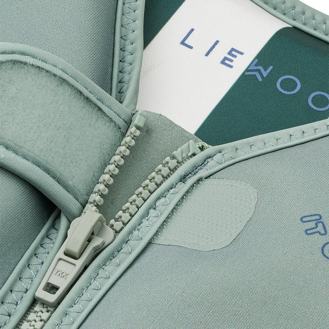 Liewood Dove Swim Vest - Waves / Peppermint - Image 5