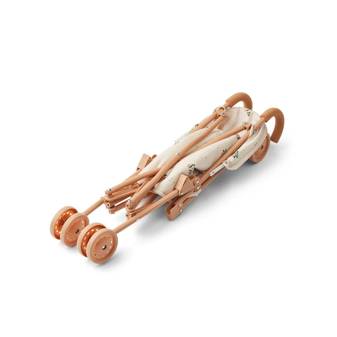 Liewood Elsie Doll Stroller - Peach - Sea Shell - Image 4