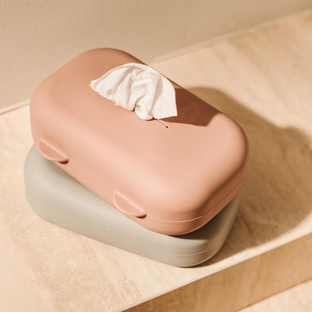 Liewood Emi Wet Wipes Cover - Pale Tuscany - Image 2