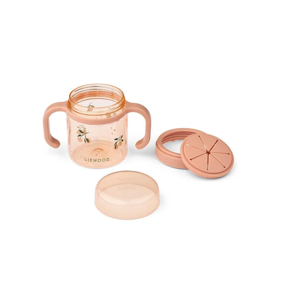 Liewood Enyo Snack Cup - Peach / Sea Shell - Image 3