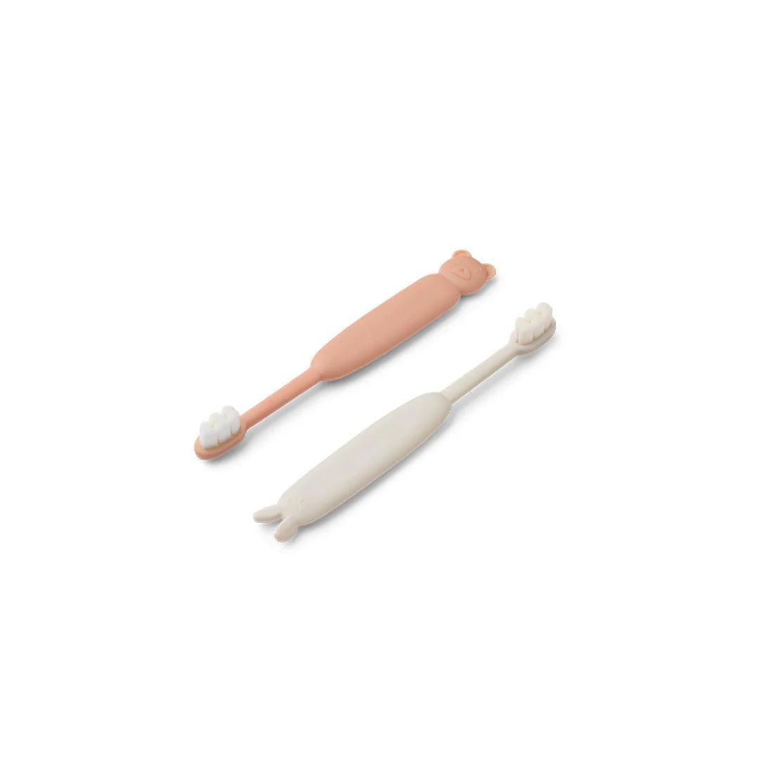 Liewood Fabio Classic Toddler toothbrush - Pale Tuscany / Sandy