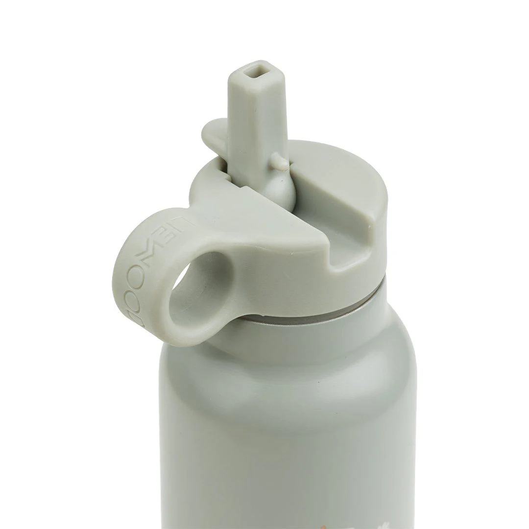 Liewood Falk Water Bottle - Vehicles - Dove Blue Mix - Image 2