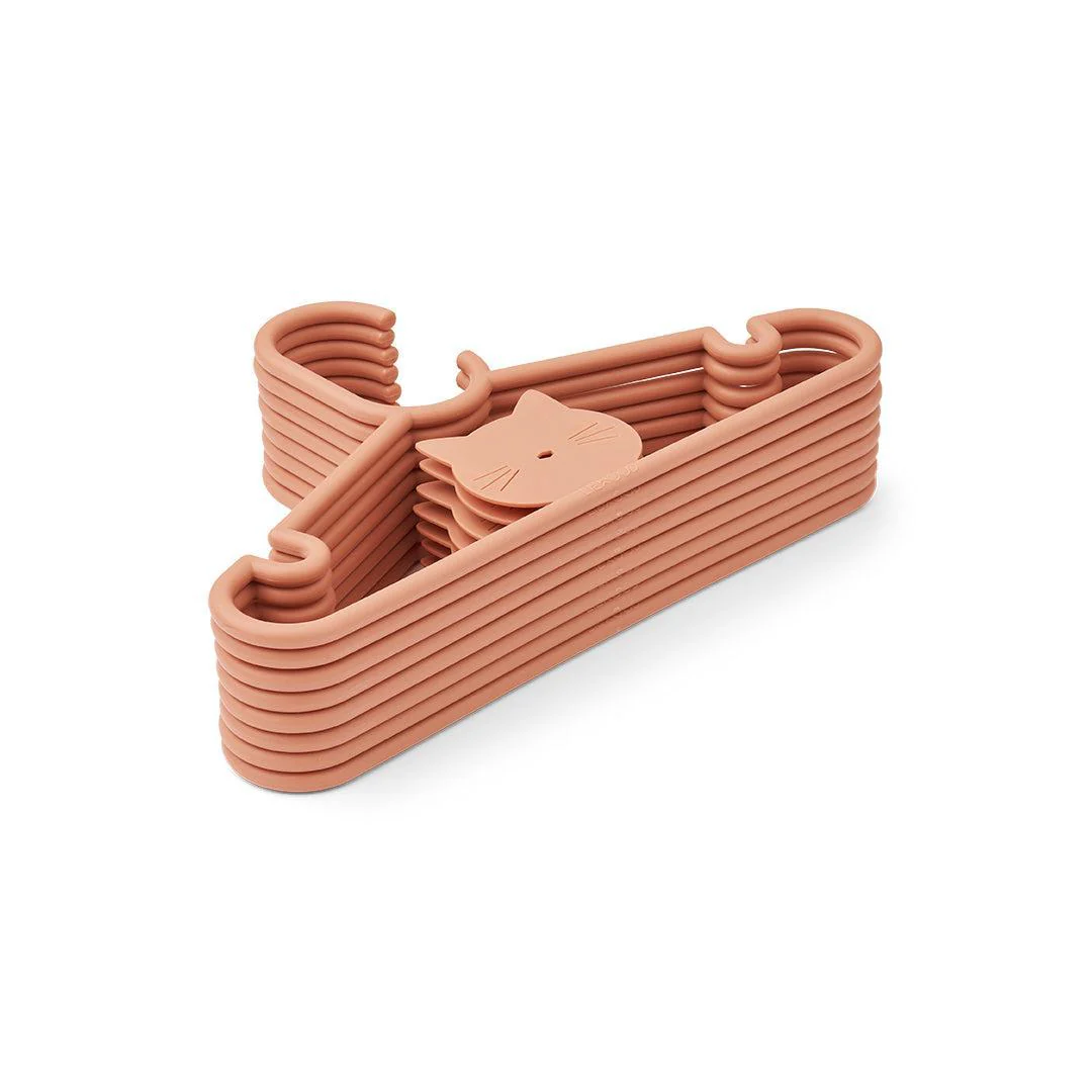 Liewood Falton Cat Hanger 8-pack - Tuscany Rose
