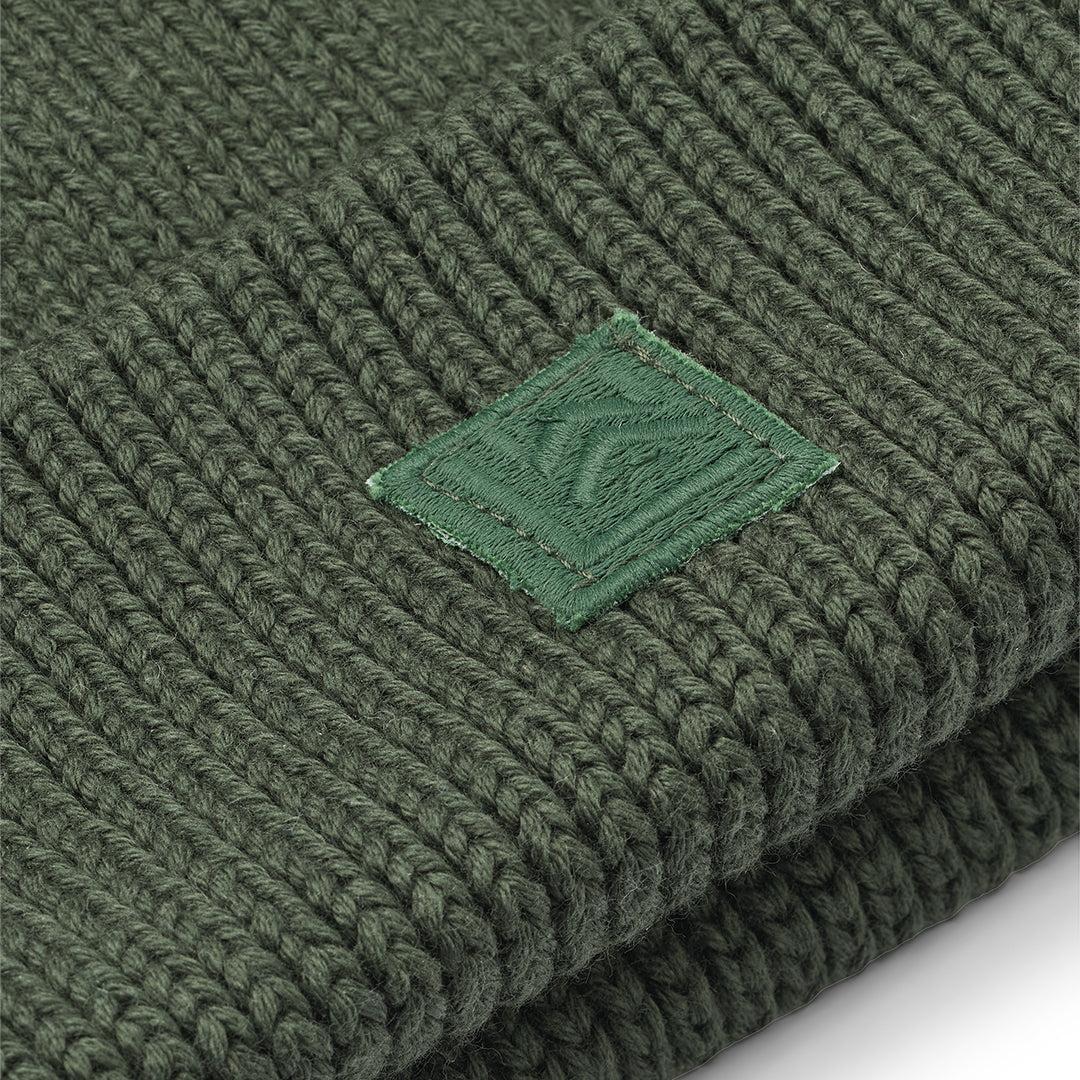 Liewood Gina Dino Beanie Hat - Hunter Green - Image 3