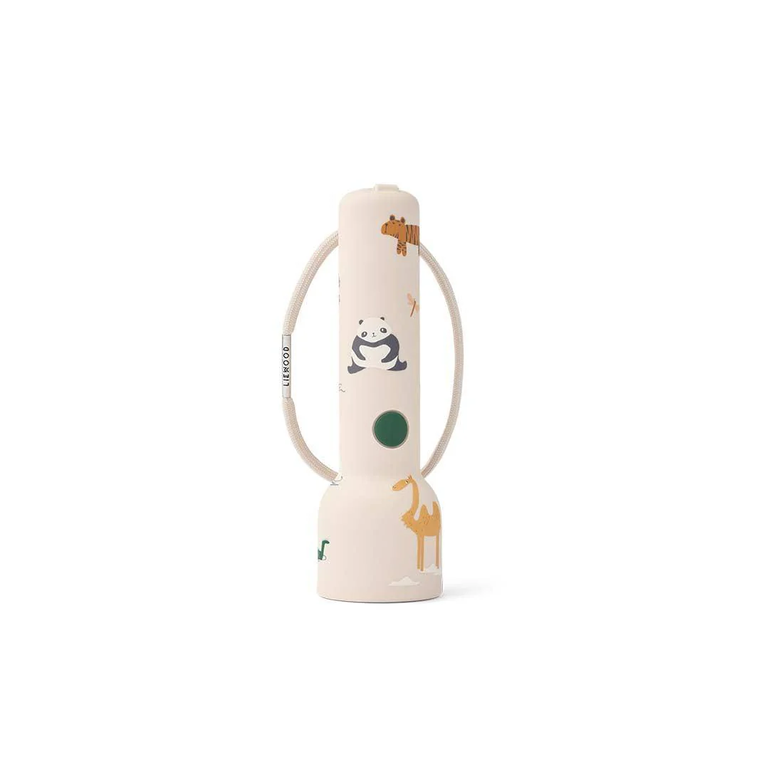 Liewood Gry Printed Flashlight - Around The World / Sandy