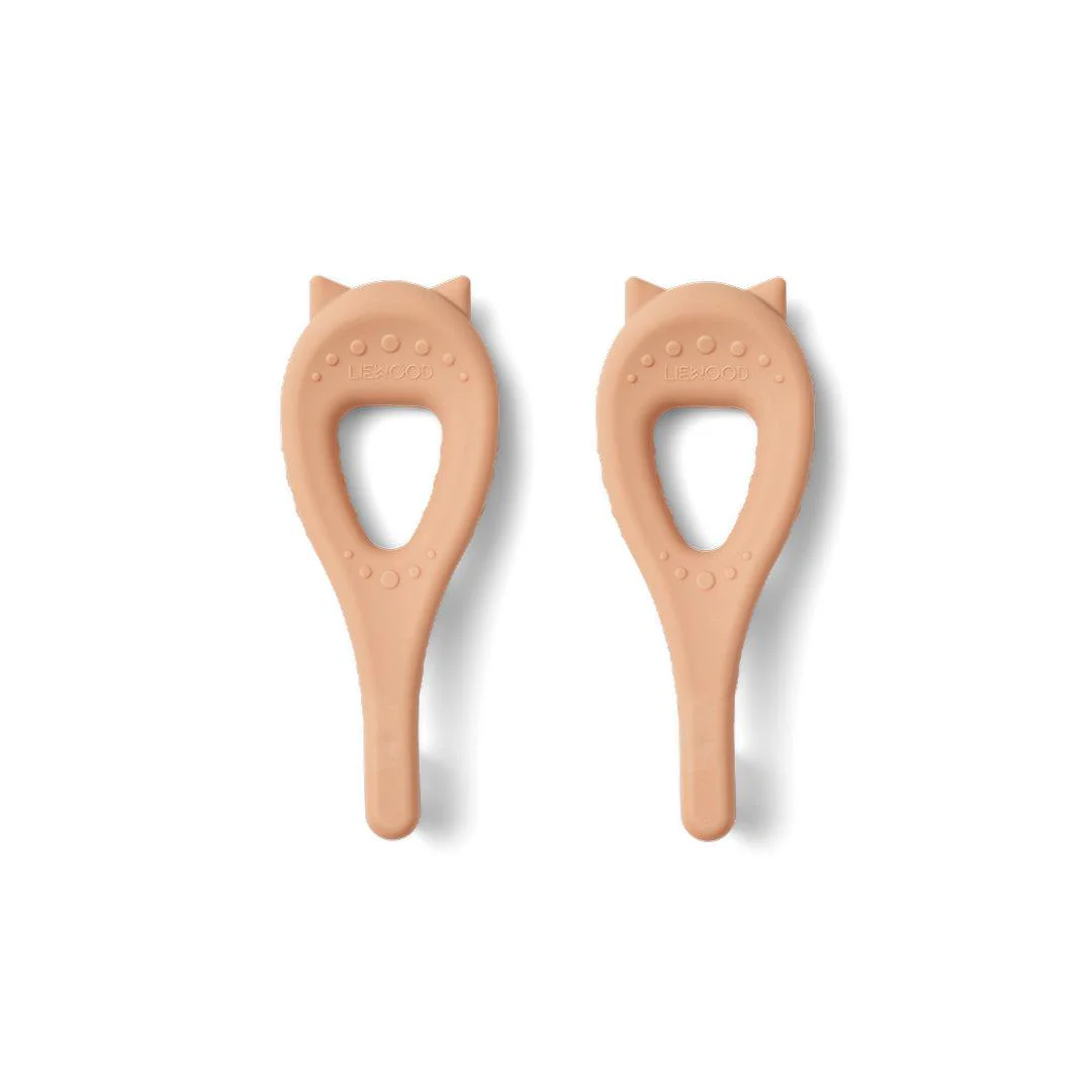 Liewood Janelle Toothbrush - 2 Pack - Tuscany Rose - Image 2