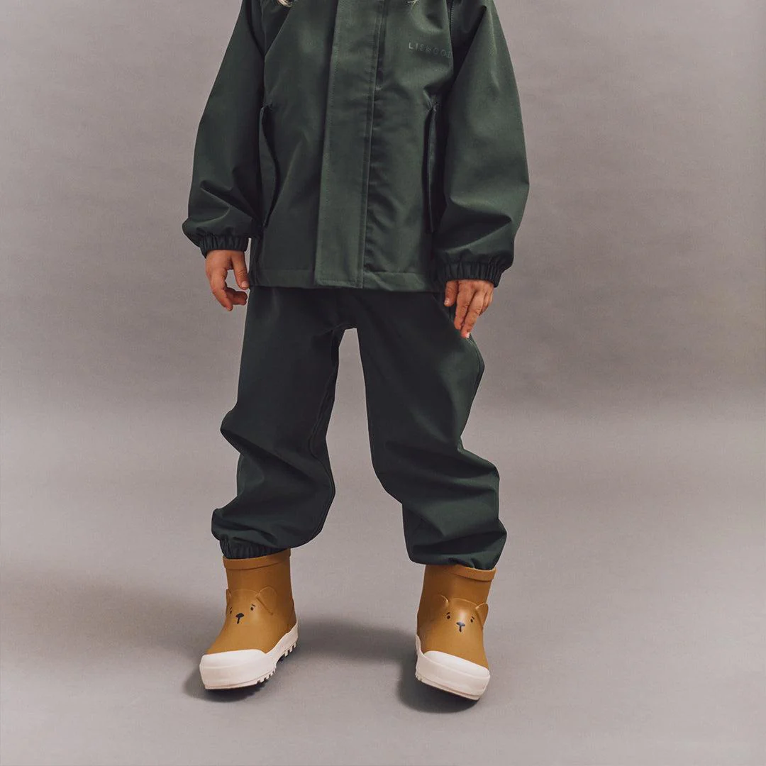 Liewood Jesse Bear Thermo Wellies - Golden Caramel - Image 3