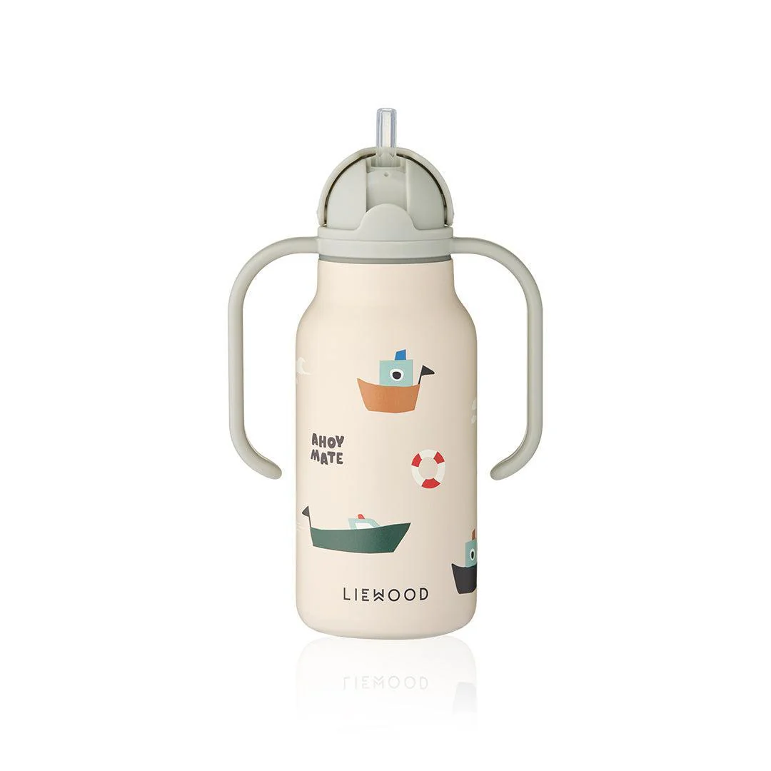 Liewood Kimmie Water Bottle 250ml - Sailing / Sandy - Image 4
