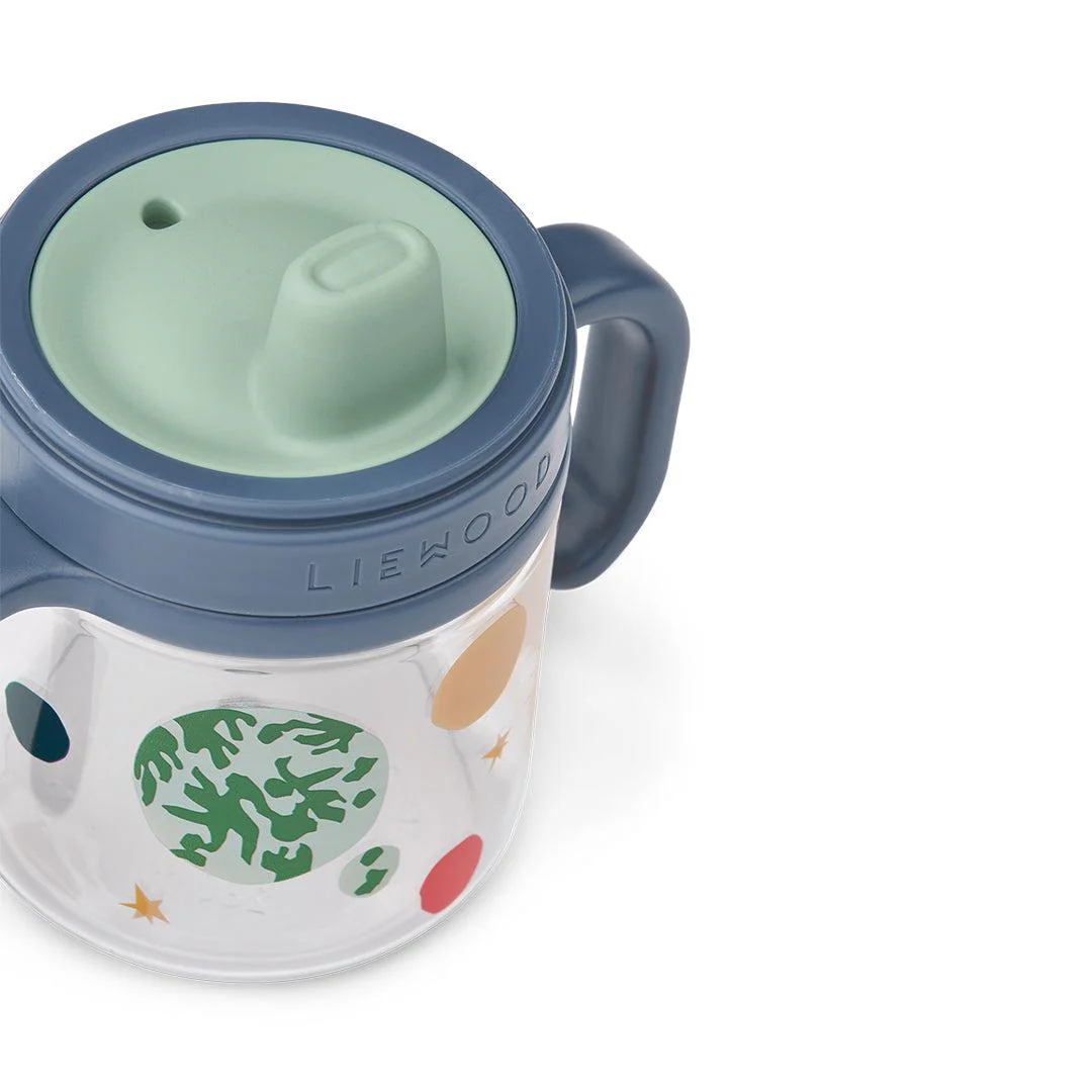 Liewood Kylo Tritan Sippy Cup 280ml - Universe / Classic Navy - Image 3