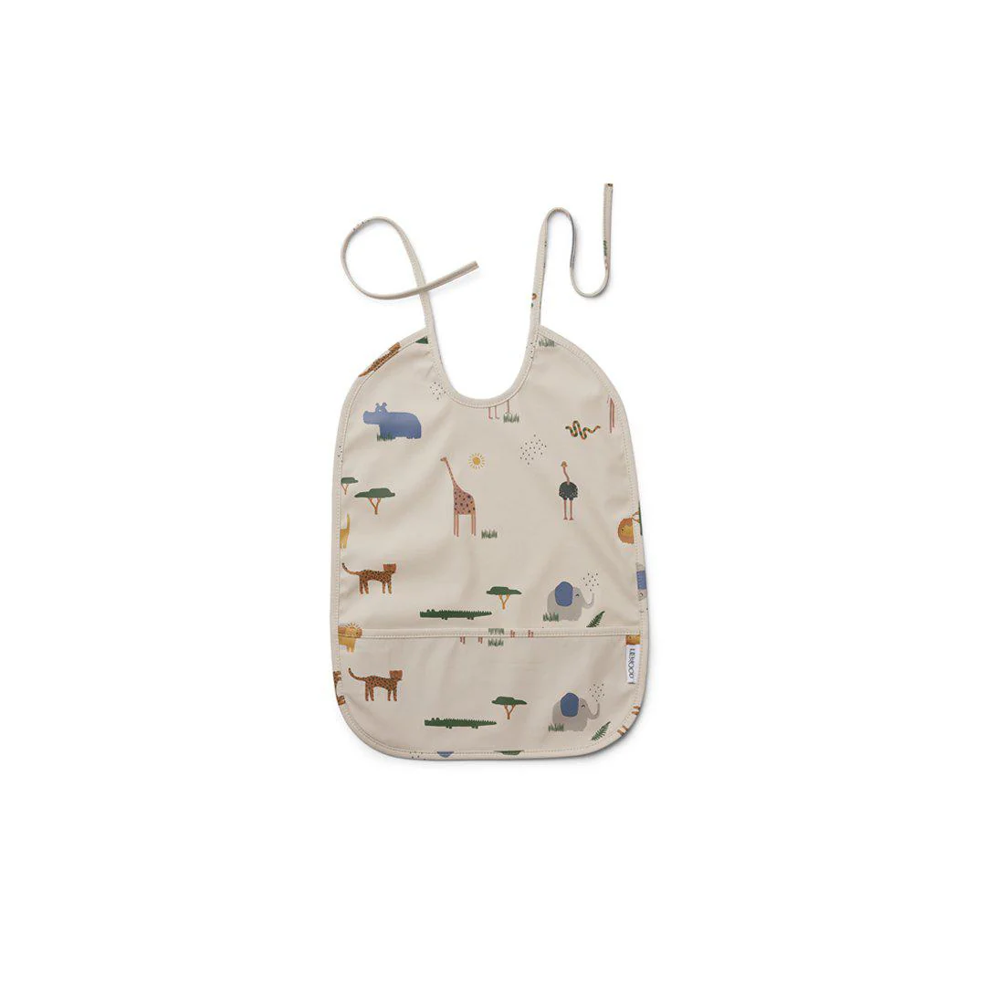 Liewood Lai Bib - Safari - Sandy Mix