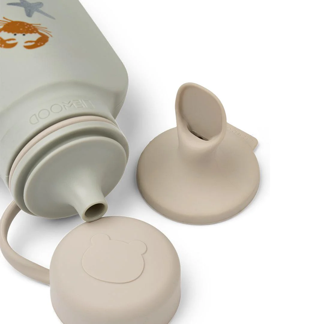 Liewood Lizzie Smoothie Bottle 2-Pack - Sea Creature / Sandy - Image 3